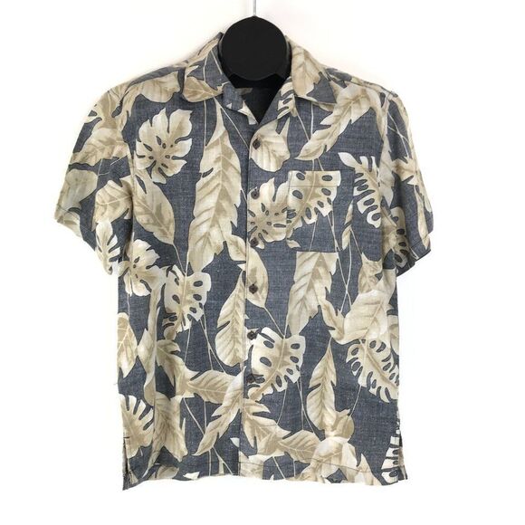 Panama Jack Hawaiian Shirt Men's Medium Camp Button Up Short Sleeve Casual - Picture 1 of 12